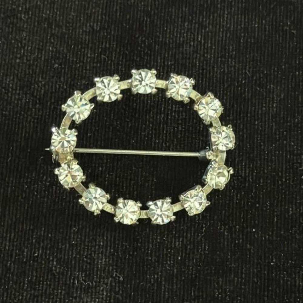 Vintage Austrian Crystal Brooch